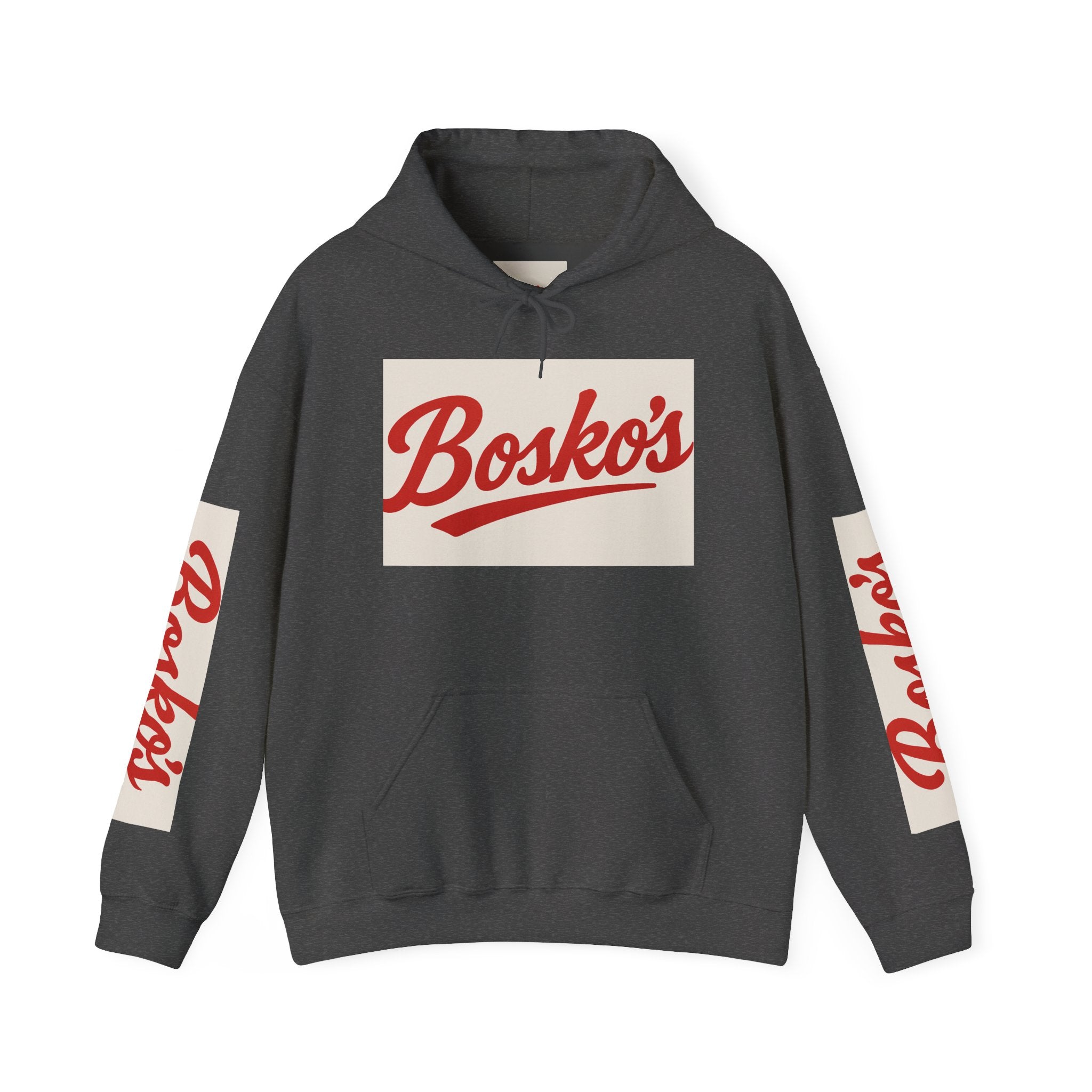 Bosko’s Signature Hoodie – Classic Script Streetwear - Gymwear - Activeware Pullover