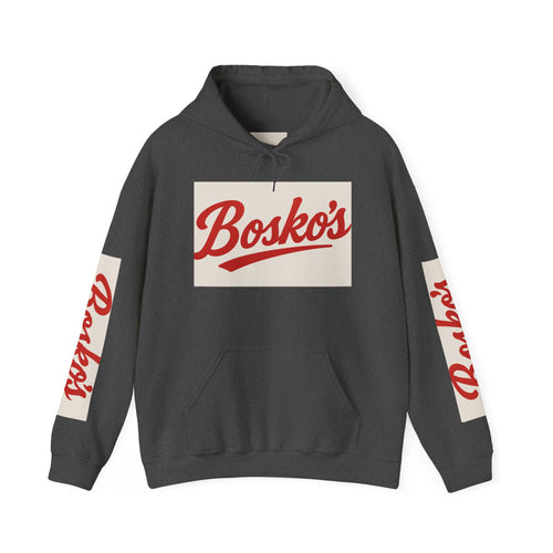 Bosko’s Signature Hoodie – Classic Script Streetwear - Gymwear - Activeware Pullover