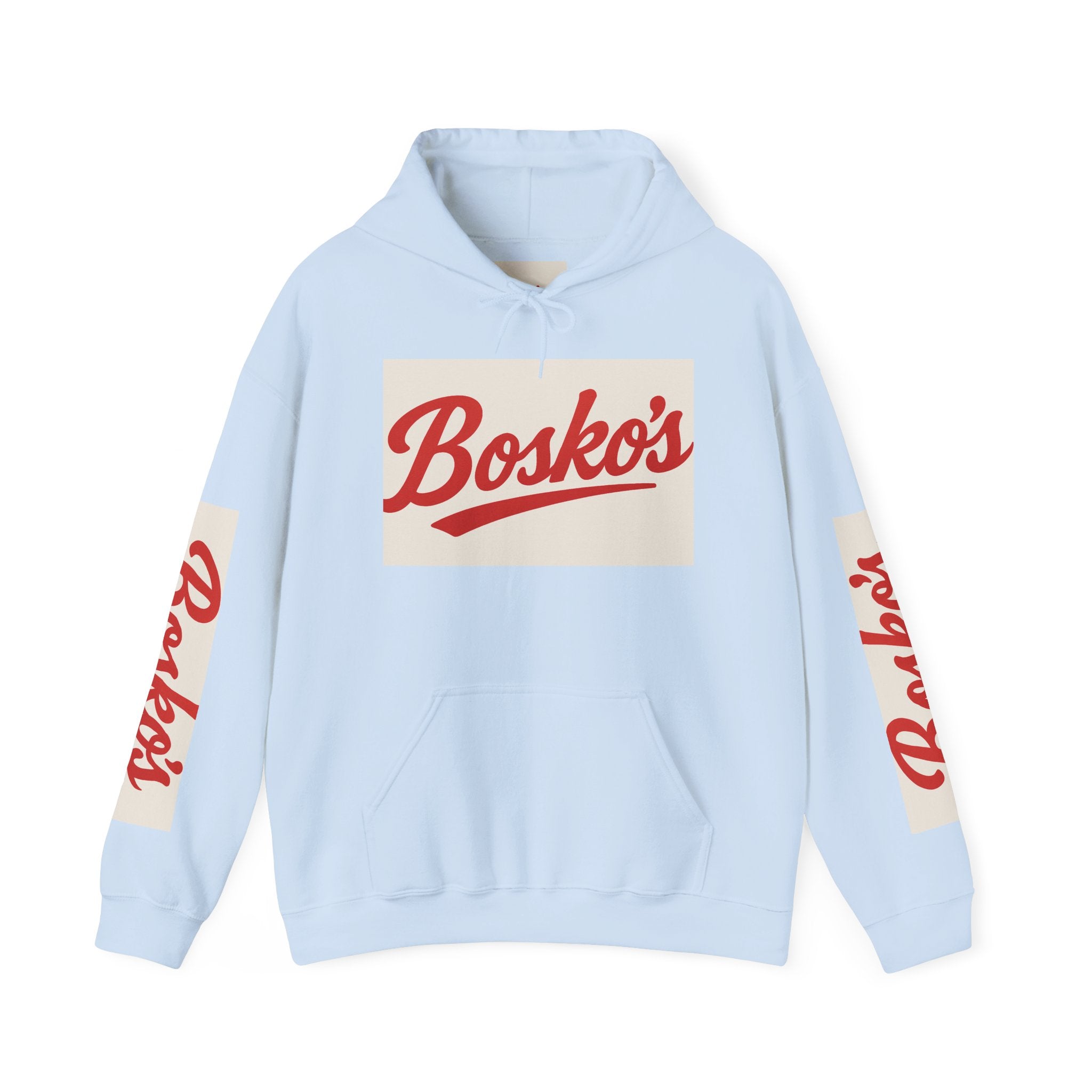 Bosko’s Signature Hoodie – Classic Script Streetwear - Gymwear - Activeware Pullover