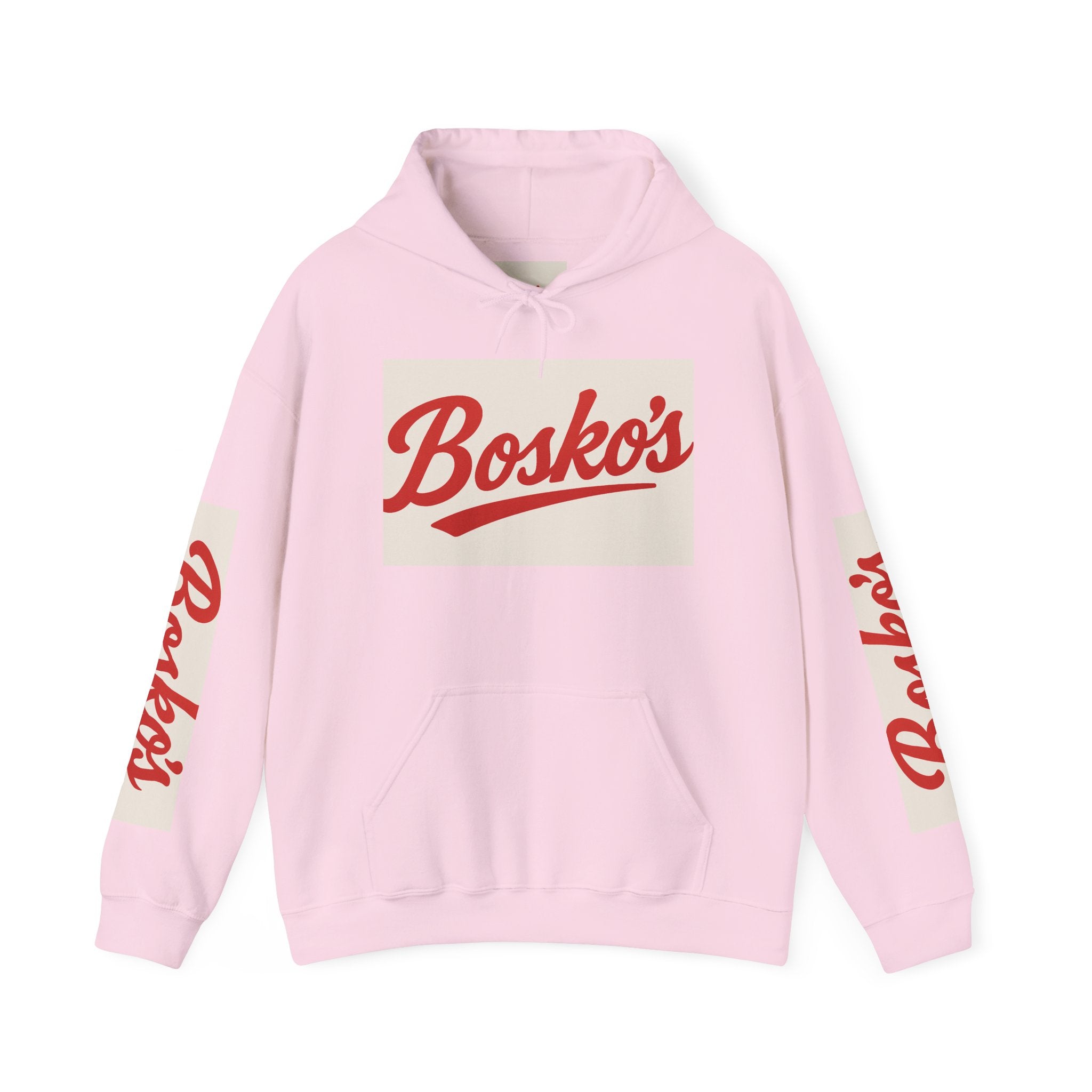 Bosko’s Signature Hoodie – Classic Script Streetwear - Gymwear - Activeware Pullover