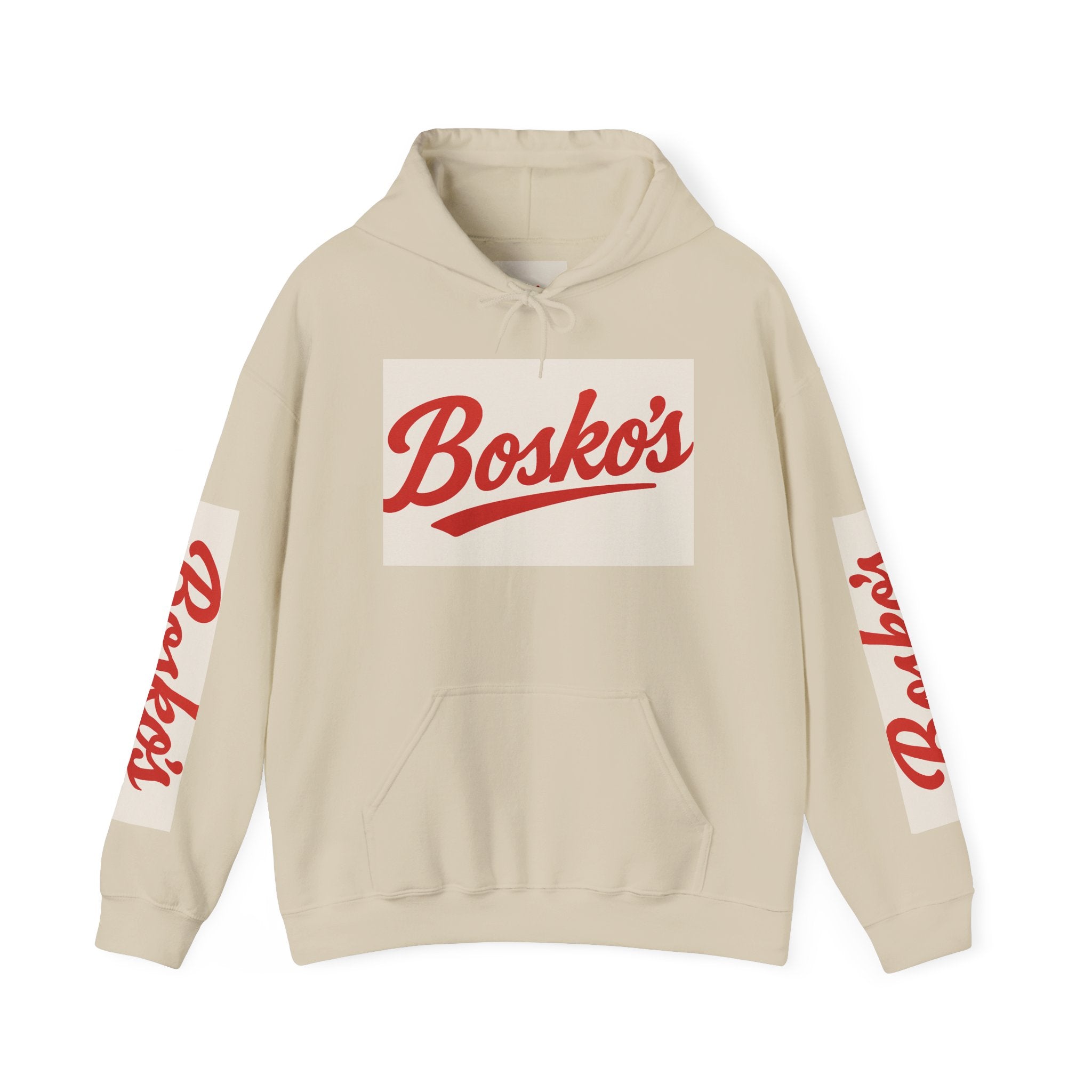 Bosko’s Signature Hoodie – Classic Script Streetwear - Gymwear - Activeware Pullover